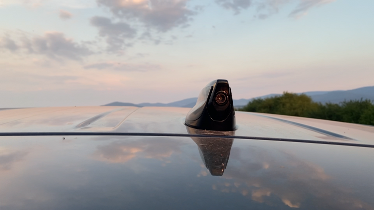 Land Rover Discovery Sport -kamrea zobrazujúca obraz do spätného zrkadla